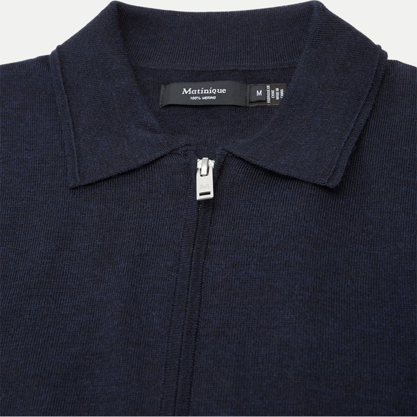 Matinique T-shirts MAPOLO KNIT 30205874 DARK NAVY